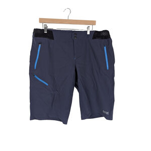 GOREWEAR C5 Short Men's Mountain Bike Orbit Blue Sz 3X Baggy Adjustable Waist